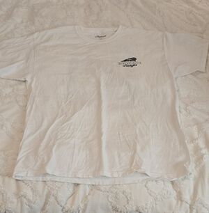 Men's White Indian Motorcycle Sturgis T-Shirt w/Logo, Size XL (1206)